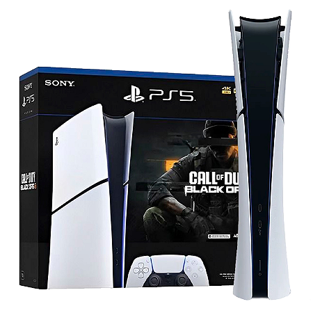 Console Sony Playstation 5 Slim Call Of Duty B.O.6  Edição Digital 1TB SSD