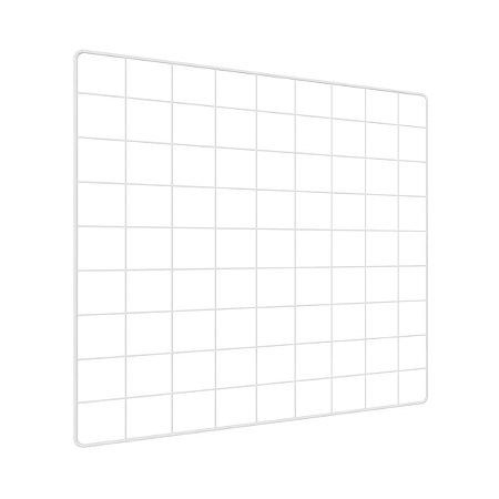Memory Board Quadro de Fotos Branco - 45cm x 45cm + 6 Mini Prendedores