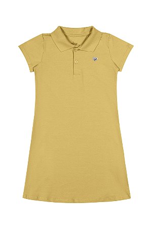 VESTIDO POLO MOSTARDA