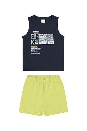 CONJUNTO REGATA E BERMUDA BIKE