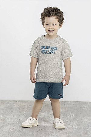 CONJUNTO CAMISETA E BERMUDA