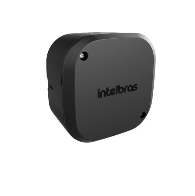 Caixa Sobrepor Cftv Quadrada Preta Vbox 1100 Intelbras