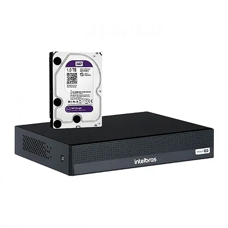 Dvr S. Alone 08ch Intelbras Mhdx 1108-c Multi-hd C/hd 1tb