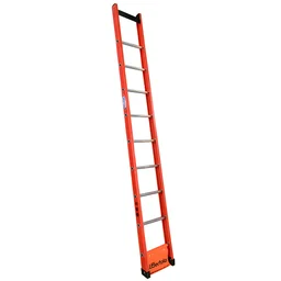 ESCADA SINGELA ALUMINIO/FIBRA VAZADA 3,00M