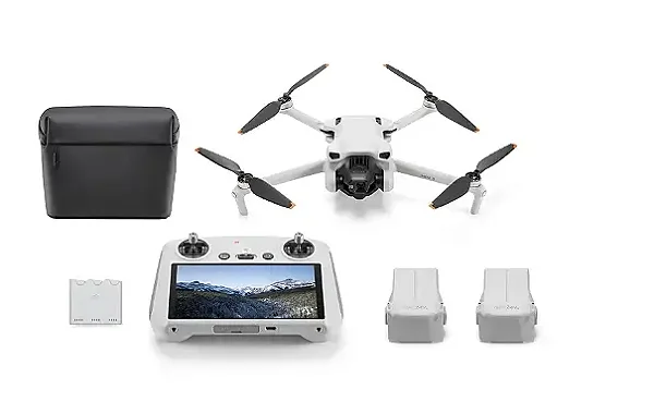Drone DJI Mini 3 Com 2 Bateria BR (Com tela) (usado)- FD013CS