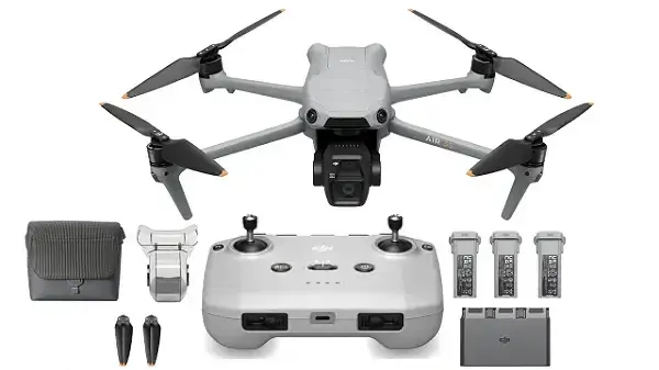 Drone DJI Air 3 Com 3 Bateria (sem tela) (usado) - FD036CS