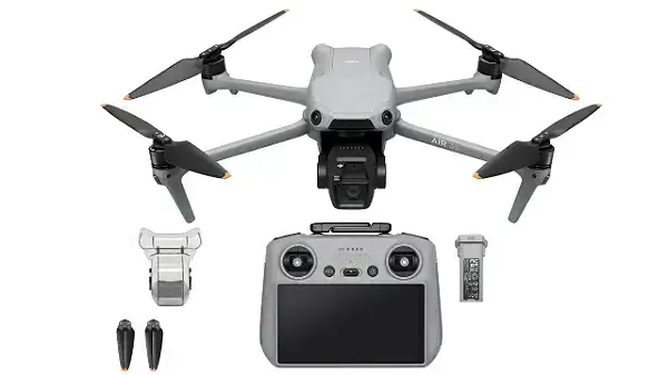 Drone DJI Air 3 Com 1 Bateria (com tela) (usado) - FD037CS