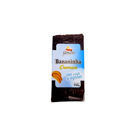 Bananinha Cremosa Diet Famoso Barra 350g