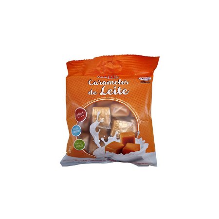Caramelo de Leite Puro Diet Hué pcte de 100g