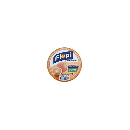unidade - Bala Flopi Laranja Diet Florestal 40g