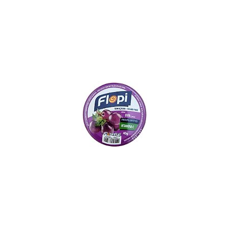 unidade - Bala Flopi Uva Diet Florestal 40g