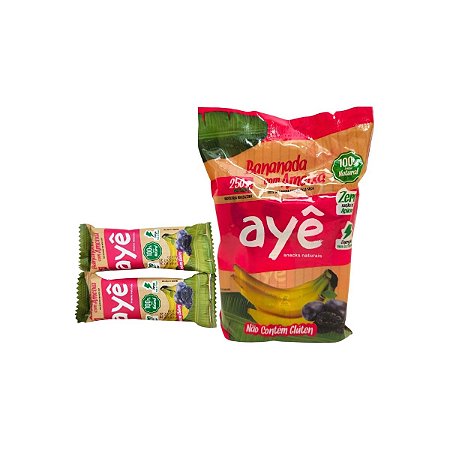 Bananada Cremosa c/ Ameixa Diet Ayê 25g pcte c/10 unids