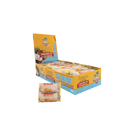 Cocada Pura Diet Sabores do Coco 40g display c/15 unids