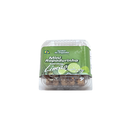 Mini Rapadurinha c/ Limão Senhor do Engenho pote 120g