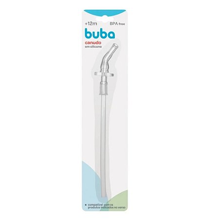 Refil Canudo Repositor Silicone Garrafas Copos Infantil Buba - 12123