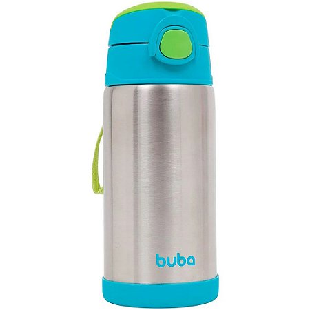 Copo Térmico Parede Dupla Com Canudo Buba - 11385