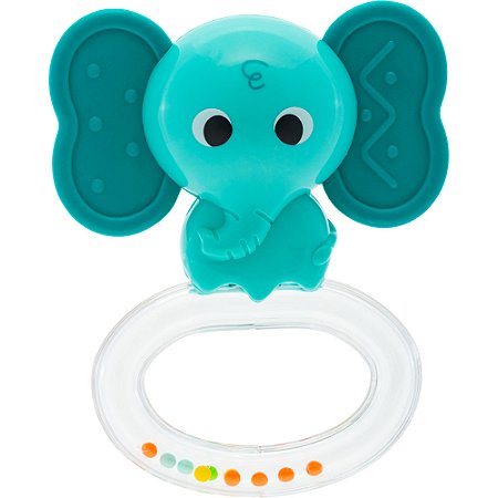 Chocalho Com Mordedor E Massageador Elefante Buba