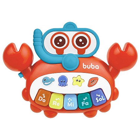 Caranguejo Musical De Atividades Infantil Bebê Buba