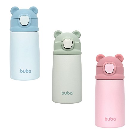 Copo Térmico Treinamento Parede Dupla Ursinho Infantil Buba