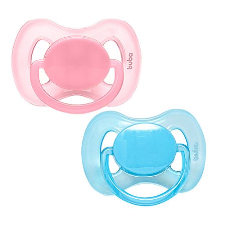 Chupeta Comfort Silicone Ultra Soft Com Capa Protetora Buba
