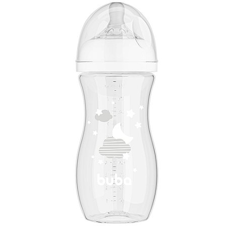 Mamadeira Easy Flow Nuvem Branca 330ml Buba