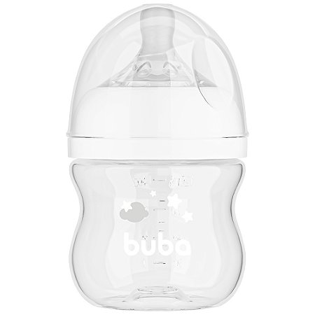 Mamadeira Easy Flow Nuvem Branca 120ml Buba