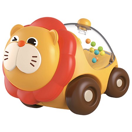 Carrinho Chocalho Brinquedo Infantil Leão Pimpolho