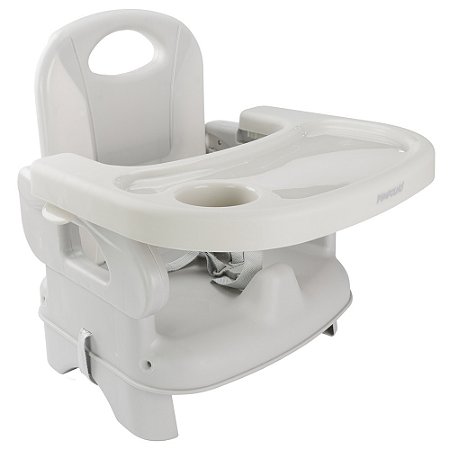 Cadeira De Alimentação Portátil Bebê Unissex Cinza Pimpolho