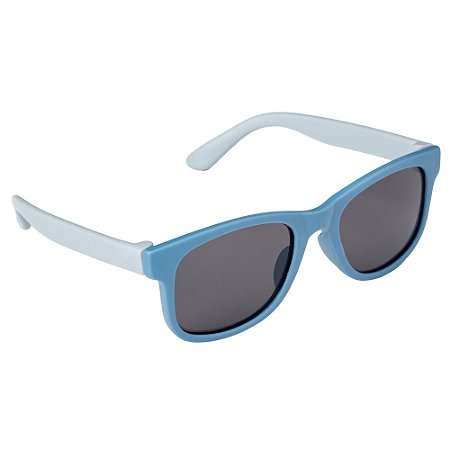 Óculos De Sol Proteção Uv Flexível Tam. P Azul Buba