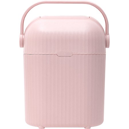 Lixeira Antiodor Para Fraldas Rosa Buba