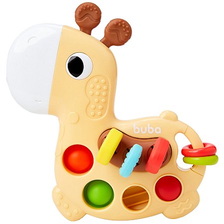 Girafinha De Atividades Brinquedo Interativo Buba