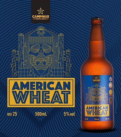 CAMPINAS American Wheat: Escolha Uma Cerveja de Trigo Premiada - Loja de  Cerveja Artesanal da Cervejaria CAMPINAS.