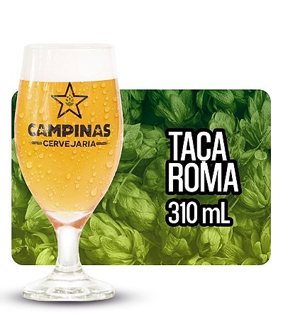 Taça para Cerveja Cervejaria CAMPINAS - 310ml
