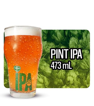 Copo IPA - Pint Nonic Cervejaria CAMPINAS 473ml