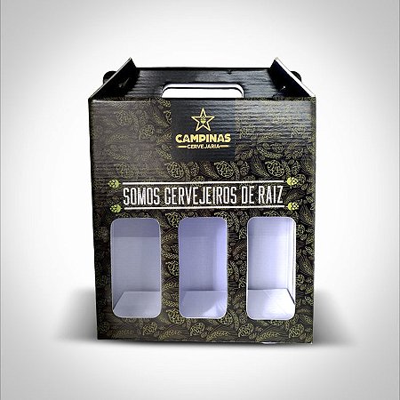 Caixa de Presente Personalizada 3 Cervejas