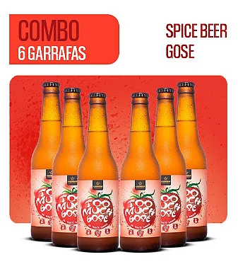 Pack de cerveja artesanal da CAMPINAS - 6 Too Much Gose 355ml