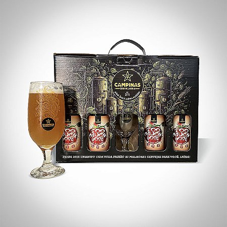 Kit Long Necks com Taça - Too Much