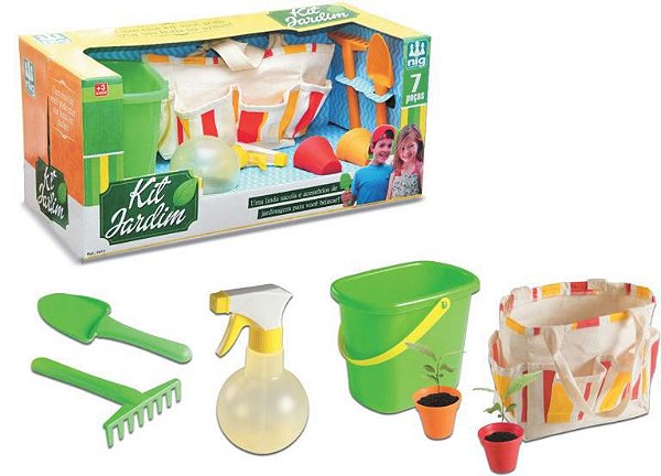 Kit Jardim 7 peças