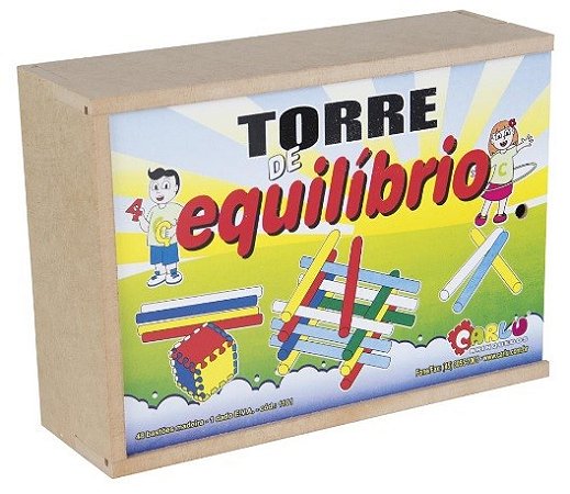 Torre De Equilíbrio 48 Peças