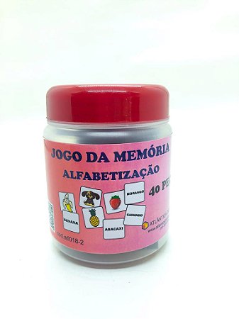 Memoria Alfabetização em MDF