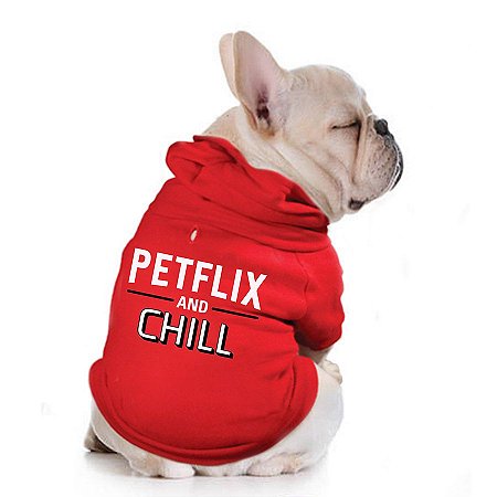 MOLETOM PARA CACHORROS "PETFLIX"