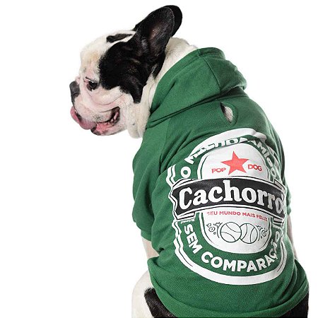 Moletom cerveja PopDog para cachorros - POP DOG