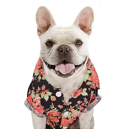 CAMISA PARA CACHORROS "Havaí"