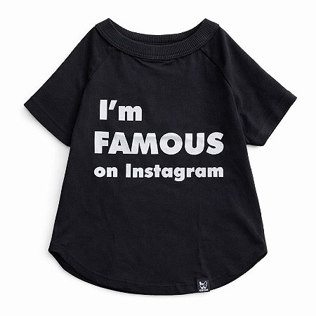 Camiseta para cachorros "influencer"