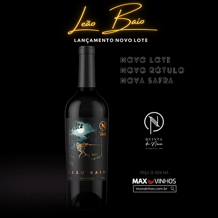 Vinho Fino Tinto Seco Leao Baio Quinta da Neve 750ml