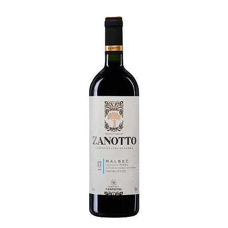 Vinho Fino Tinto Seco Malbec Zanotto 750ML