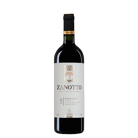 Vinho Fino Tinto Seco Merlot Zanotto 750ML