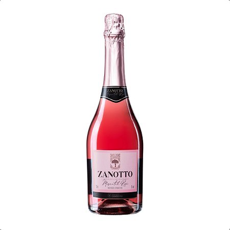 Espumante Brasileiro Rosé Zanotto Moscatel Serra Gaúcha 750ml