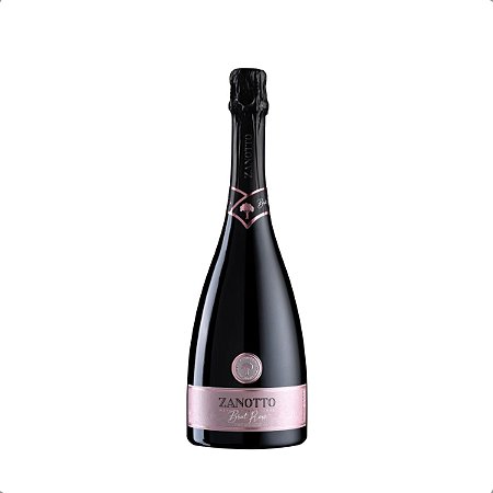 ESPUMANTE ROSE BRUT CHAMPENOISE ZANOTTO - 750 ML