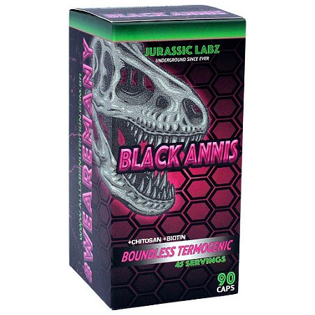 Black Annis (90 Caps - Termogênico) Jurassic Labz